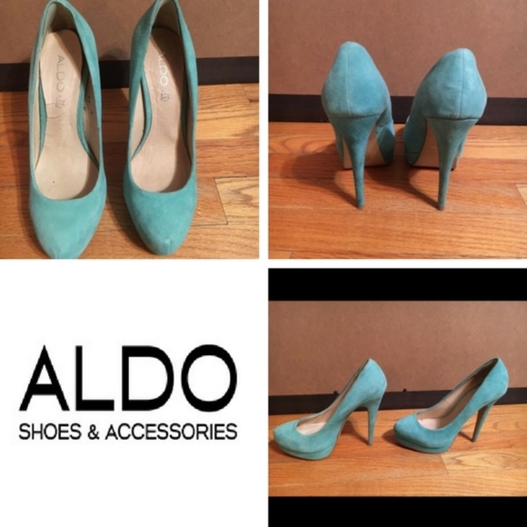 ALDO Suede High Heel Pumps - Picture 1 of 8